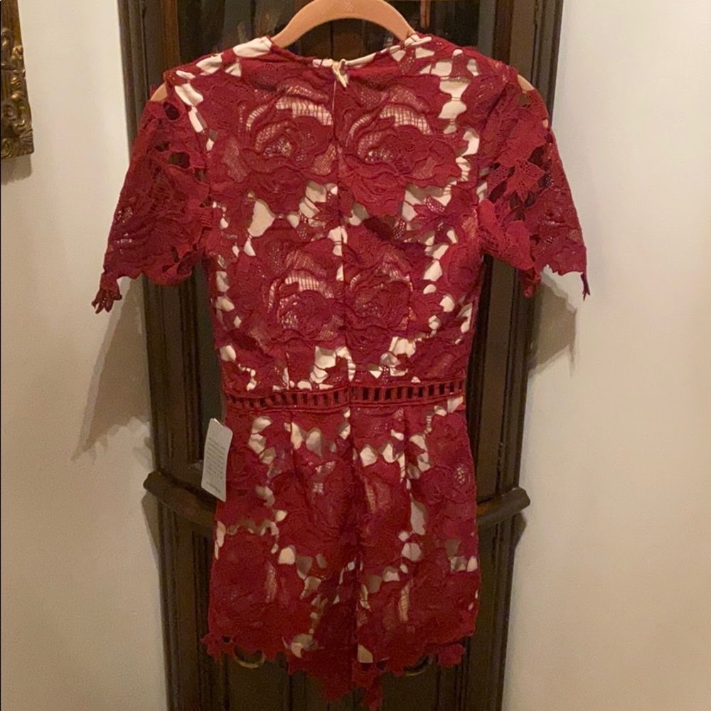 Lace Romper - Picture 2 of 3